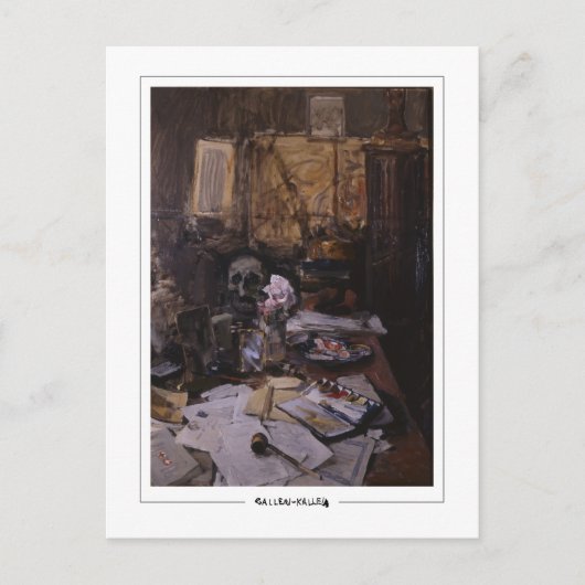 Akseli Gallen-Kallela #504 -ファインアートはがき ポストカード (正面)