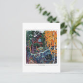 Akseli Gallen-Kallela #6 -ファインアートはがき ポストカード (スタンド正面)