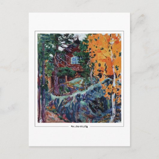 Akseli Gallen-Kallela #6 -ファインアートはがき ポストカード (正面)