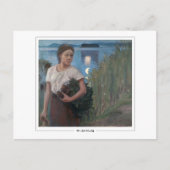 Akseli Gallen-Kallela #8 -ファインアートはがき ポストカード (正面)