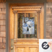 Akseli Gallen-Kallela - Lair of the Lynx ウィンドウサイン (ホームデコレーション)