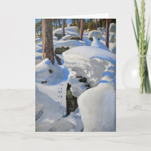 Akseli Gallen-Kallela - Lair of the Lynx カード (正面)