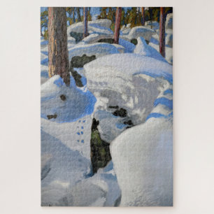 Akseli Gallen-Kallela - Lair of the Lynx ジグソーパズル