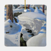 Akseli Gallen-Kallela - Lair of the Lynx セラミックオーナメント (裏面)