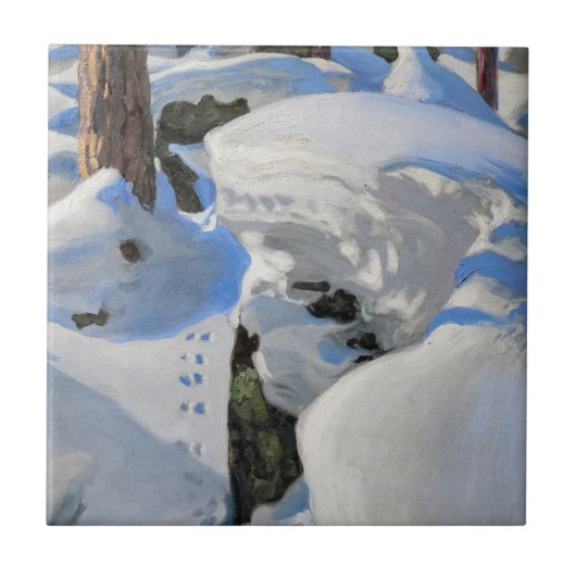 Akseli Gallen-Kallela - Lair of the Lynx タイル (正面)