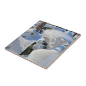 Akseli Gallen-Kallela - Lair of the Lynx タイル (側面)