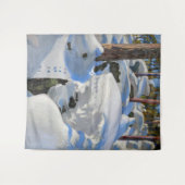 Akseli Gallen-Kallela - Lair of the Lynx タペストリー (正面(横))