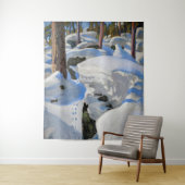 Akseli Gallen-Kallela - Lair of the Lynx タペストリー (インサイチュ)