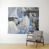 Akseli Gallen-Kallela - Lair of the Lynx タペストリー (インサイチュ(横))