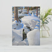 Akseli Gallen-Kallela - Lair of the Lynx 招待状 (スタンド正面)