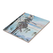 Akseli Gallen-Kallela - Skaters near Kalela Shore タイル (側面)