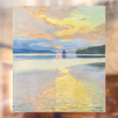 Akseli Gallen-Kallela - Sunset over Lake Ruovesi ウィンドウサイン (シート2)