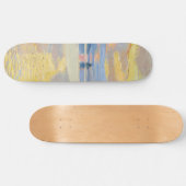 Akseli Gallen-Kallela - Sunset over Lake Ruovesi スケートボード (横)