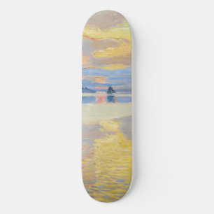 Akseli Gallen-Kallela - Sunset over Lake Ruovesi スケートボード