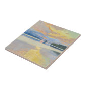 Akseli Gallen-Kallela - Sunset over Lake Ruovesi タイル (側面)