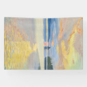 Akseli Gallen-Kallela - Sunset over Lake Ruovesi 横断幕 (横)