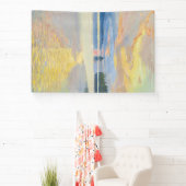 Akseli Gallen-Kallela - Sunset over Lake Ruovesi 横断幕 (インサイチュ)