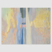 Akseli Gallen-Kallela - Sunset over Lake Ruovesi 薄葉紙 (正面)