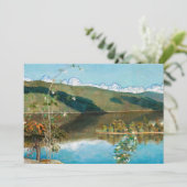 Akseli Gallen-Kallela - Thunderclouds on Horizon サンキューカード (スタンド正面)