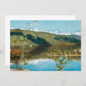 Akseli Gallen-Kallela - Thunderclouds on Horizon サンキューカード (正面/裏面)