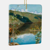 Akseli Gallen-Kallela - Thunderclouds on Horizon セラミックオーナメント (右)