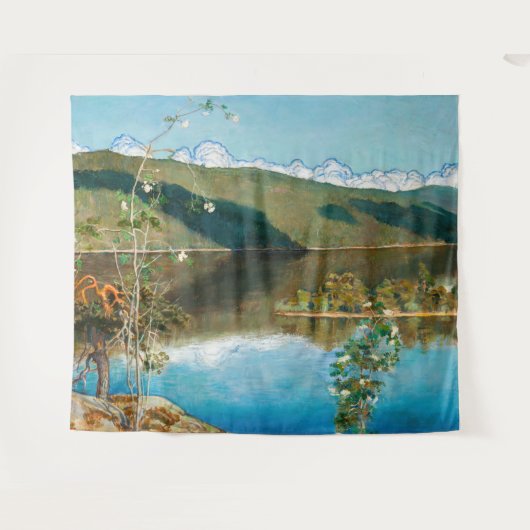 Akseli Gallen-Kallela - Thunderclouds on Horizon タペストリー (正面(横))