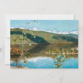 Akseli Gallen-Kallela - Thunderclouds on Horizon 招待状 (正面)