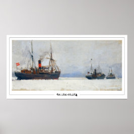 Akseli Gallen-Kallela Zedign Art Poster #364 ポスター