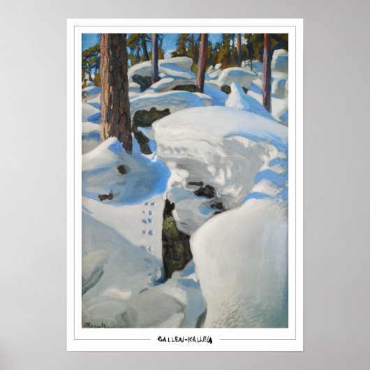 Akseli Gallen-Kallela Zeding Art Poster #385 ポスター (正面)