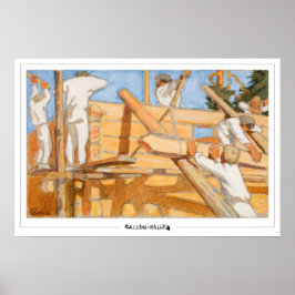 Akseli Gallen-Kallela Zeding Art Poster #417 ポスター