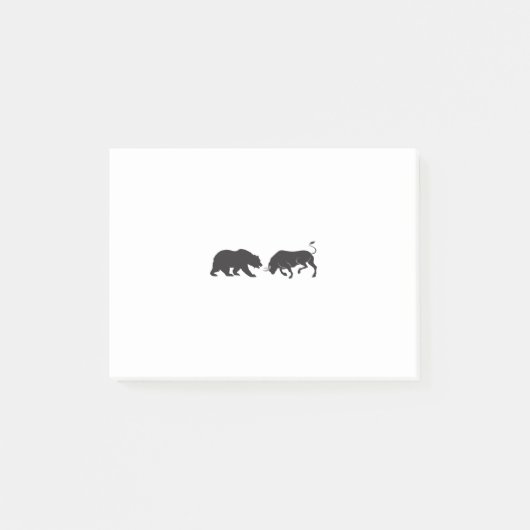 Aktien Bear Bull Börse ポストイット (正面)