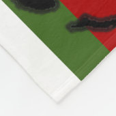 Akuaの国のKanaka Maoliの旗のフリースブランケット フリースブランケット (角)