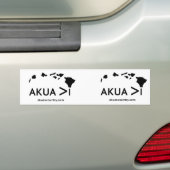 Akua > Iのバンパーステッカー バンパーステッカー (車上)