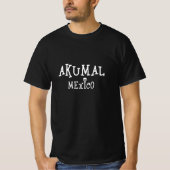 Akumal Mexicoデザイン – メンズバリューTシャツ Tシャツ (正面)