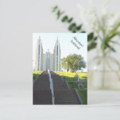 Akureyrarkirkja、Akureyri、アイスランド ポストカード (スタンド正面)