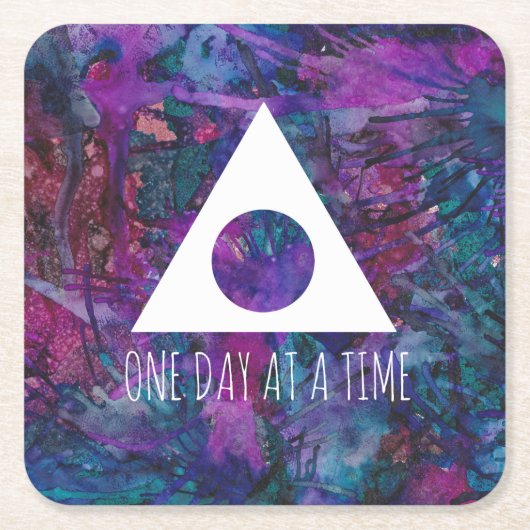 Alそのうちのコースター スクエアペーパーコースター (正面)