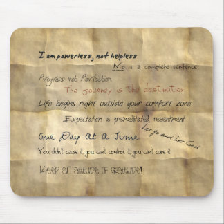 Alそのうちのスローガンのやる気を起こさせるなマウスパッド マウスパッド