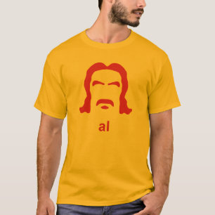 AlのシルエットのHirsute Tシャツ