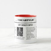 AlのCaponeによって有罪と決定されるマグ マグカップ (中央)