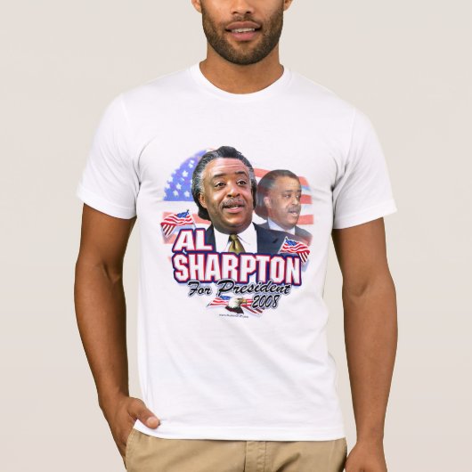 AlのSharpton 08のワイシャツ Tシャツ (正面)