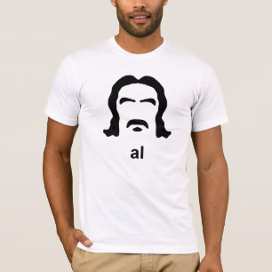 AlのSwearengenの黒いHirsute Tシャツ