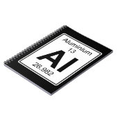 Al -アルミニウム ノートブック (左側)