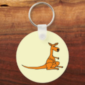 AL – カンガロおもしろいキーチェーン キーホルダー (正面)