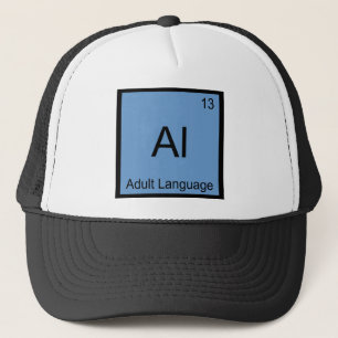 Al - 大人の言語 楽しい化学元素記号 キャップ