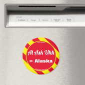 Al 頼 Uhh Red/Yellow Magnet マグネット (インサイチュ (食洗機))