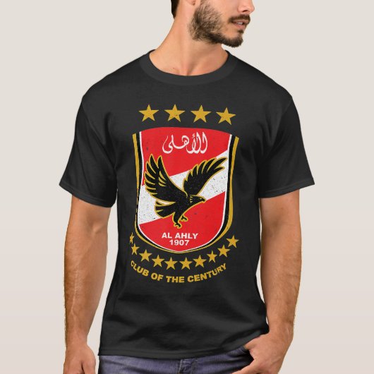 Al Ahly Club Supporter Fan  Egypt Egyptian Tシャツ (正面)