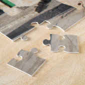 Al-Aqsa Moske、エルサレム、メッセーカスタムジオプション ジグソーパズル (側面)