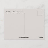 Al Baha Saudi Arabia ポストカード (裏面)