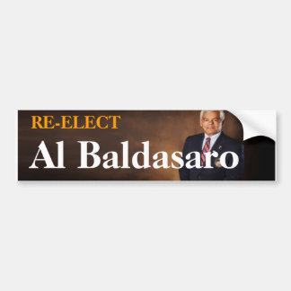Al Baldasaroを再選して下さい バンパーステッカー