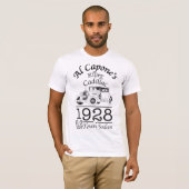 Al Capone 1928 Cadillac Tシャツ (正面フル)